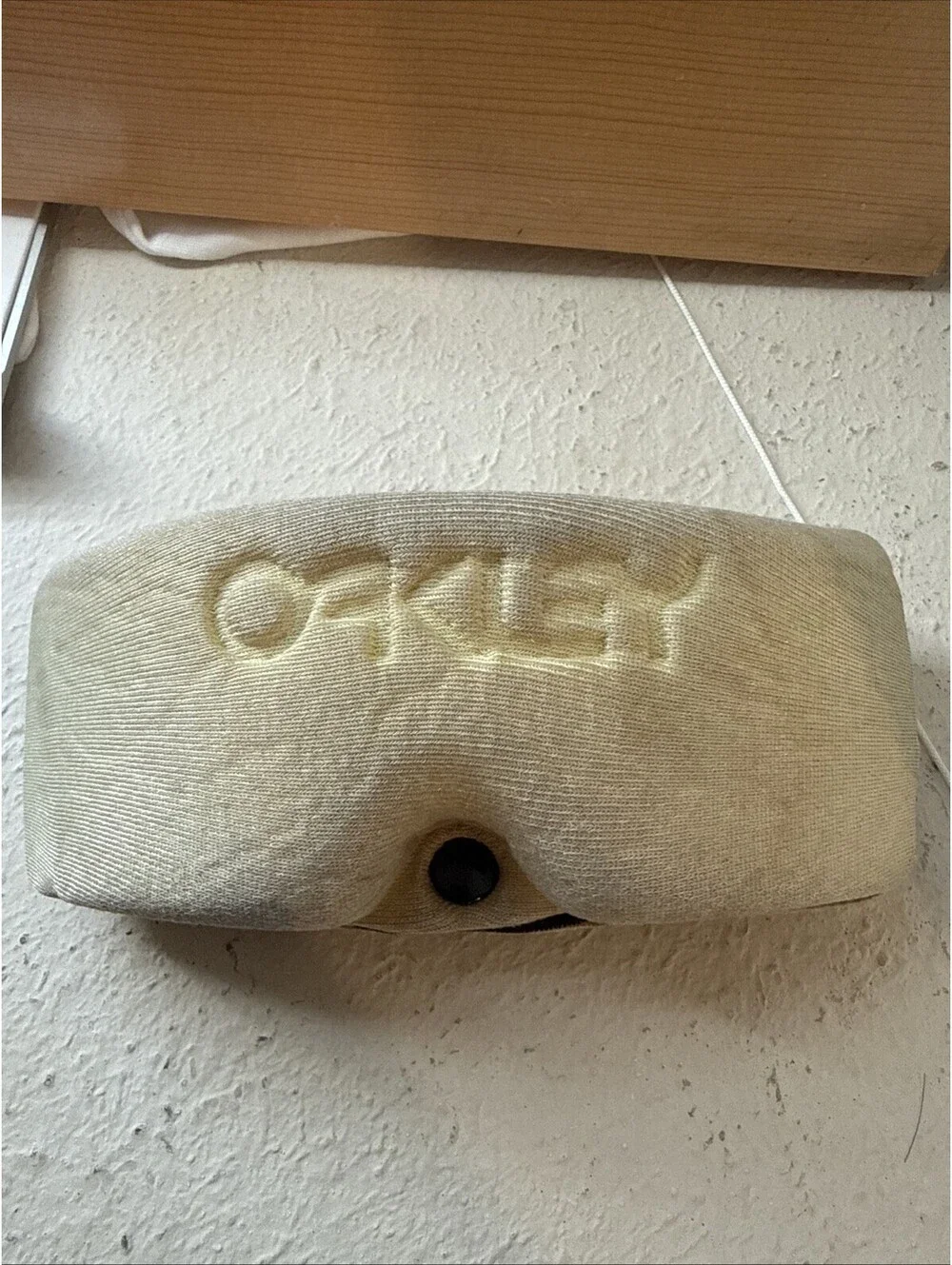 Oakley Razor Blade 1986 Yellow Soft Case RARE